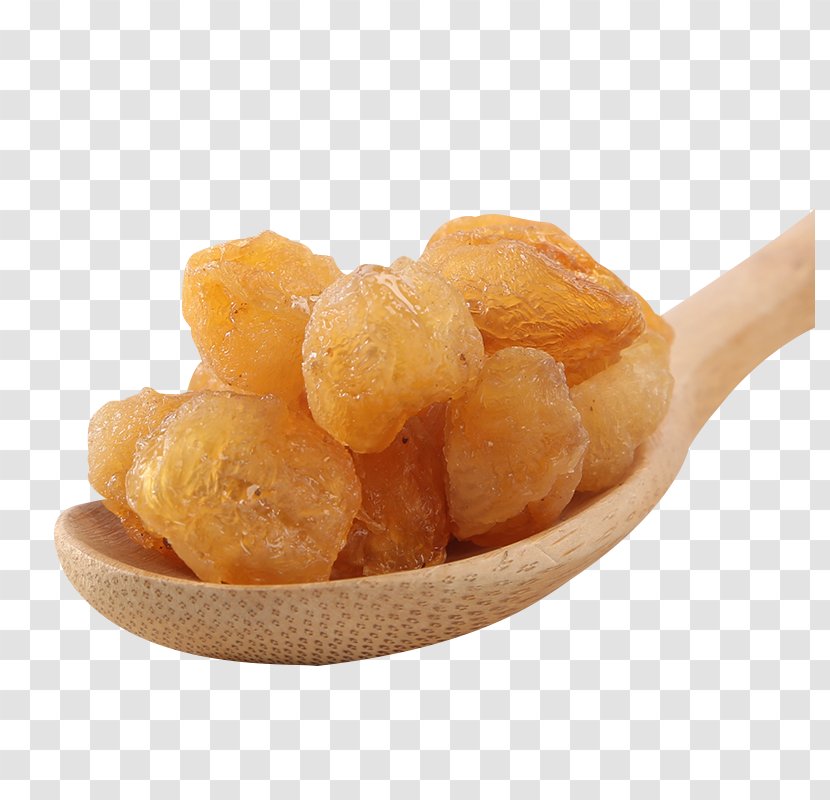 Longan Meat Junk Food - A Spoon Transparent PNG