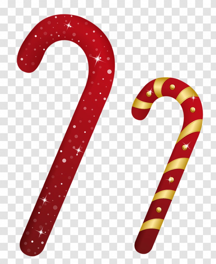 Candy Cane Christmas Lollipop - Red - Canes Clipart Transparent PNG