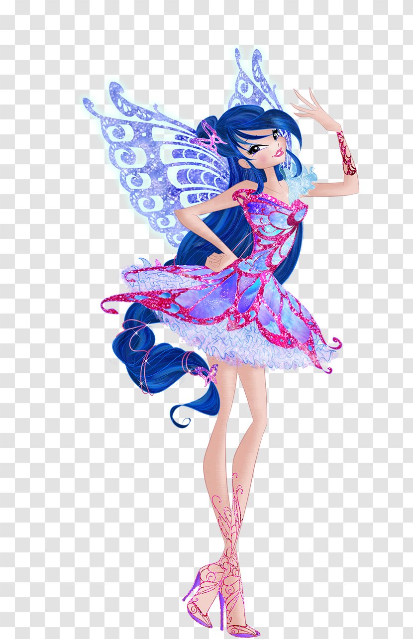 Musa Bloom Tecna Roxy Butterflix - Costume - Coming Soon 3d Transparent PNG