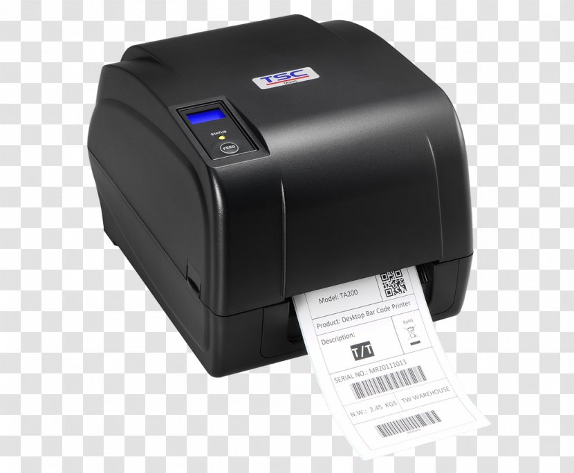 Label Printer Thermal-transfer Printing Barcode Thermal - Inkjet - Tdp Transparent PNG