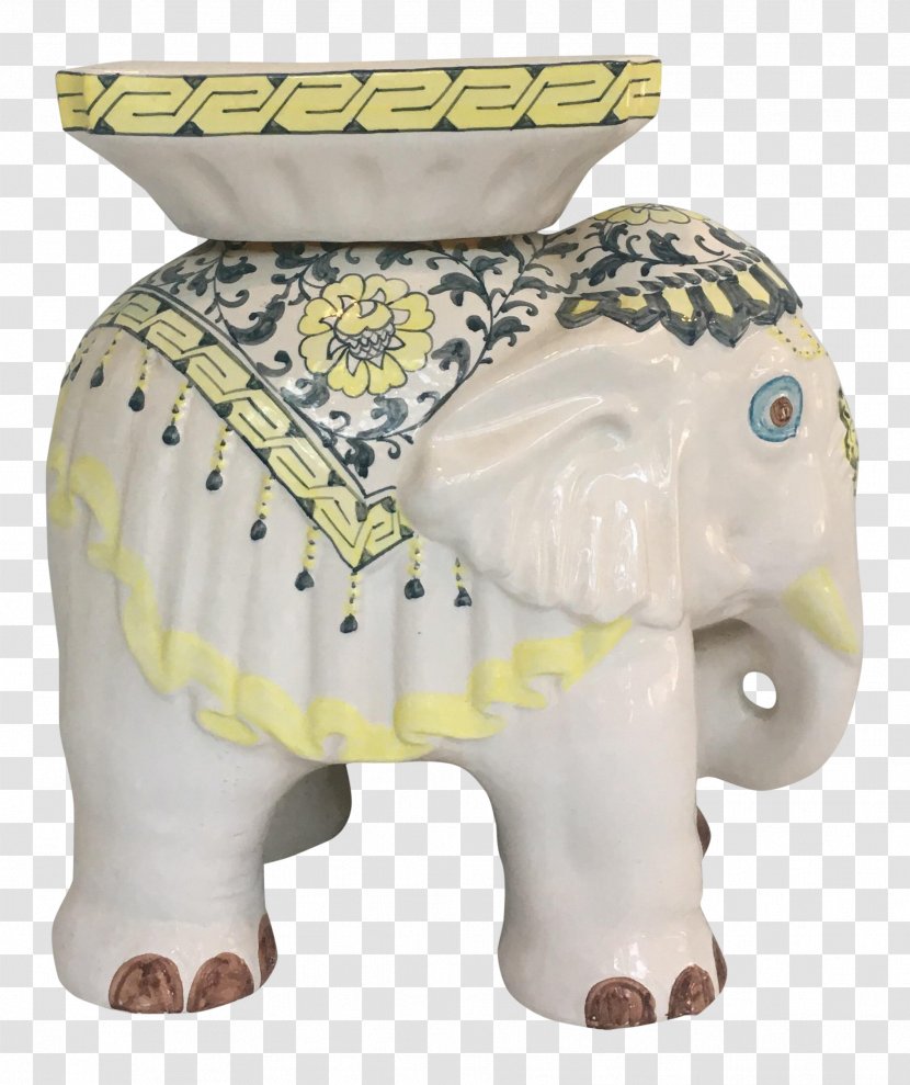 Table African Elephant Stool Chair - Wood - Thai White Decoration Transparent PNG