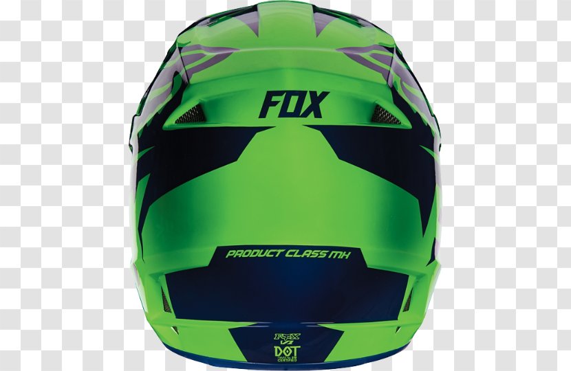 Motorcycle Helmets Fox Racing Motocross - Casque Moto Transparent PNG