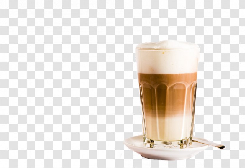 White Coffee Latte Macchiato Tea - Mocaccino - Big Cup Of Hot Milk Transparent PNG