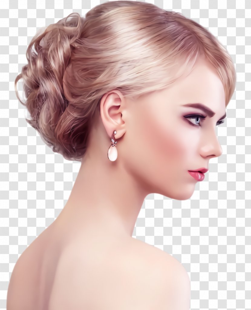 Hair Face Hairstyle Chin Blond - Skin - Coloring Forehead Transparent PNG