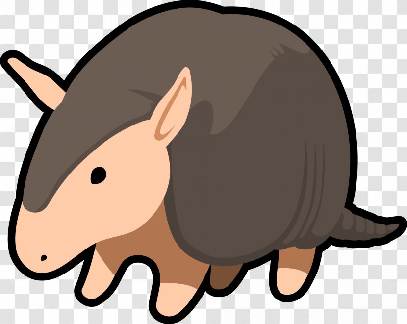 Armadillo Inkscape Clip Art - Rodent - Clipart Transparent PNG