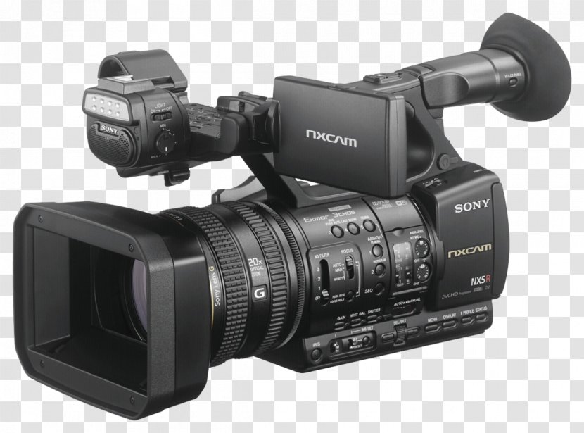 Samsung NX5 Sony NXCAM HXR-NX5R Video Cameras AVCHD - Digital Camera - Leisure Transparent PNG