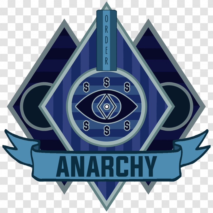 Logo Emblem Cobalt Blue Brand - Anarchy Transparent PNG