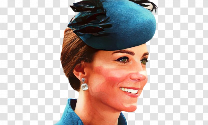 Catherine, Duchess Of Cambridge Wedding Prince William And Catherine Middleton Anzac Day Hat April 25 - Costume Accessory - Turquoise Transparent PNG