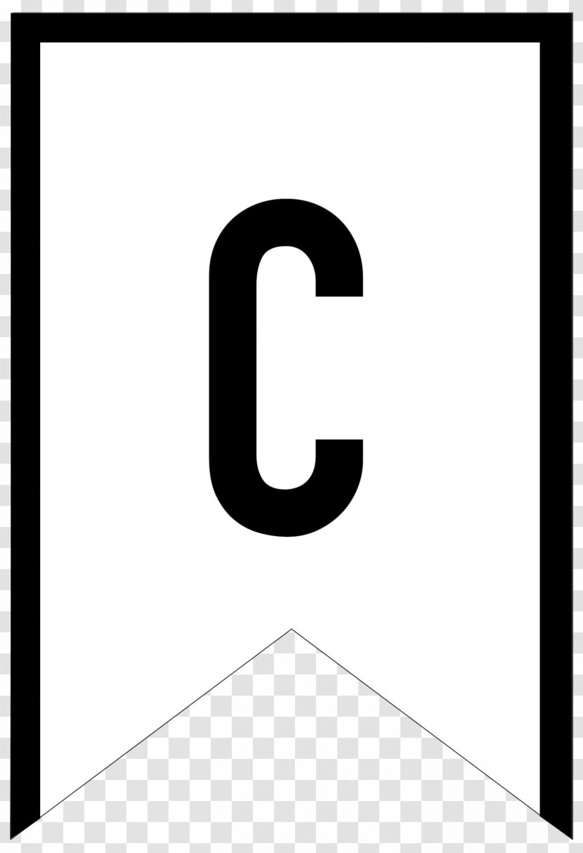 Alphabet Letter Template Banner Paper - Document Transparent PNG