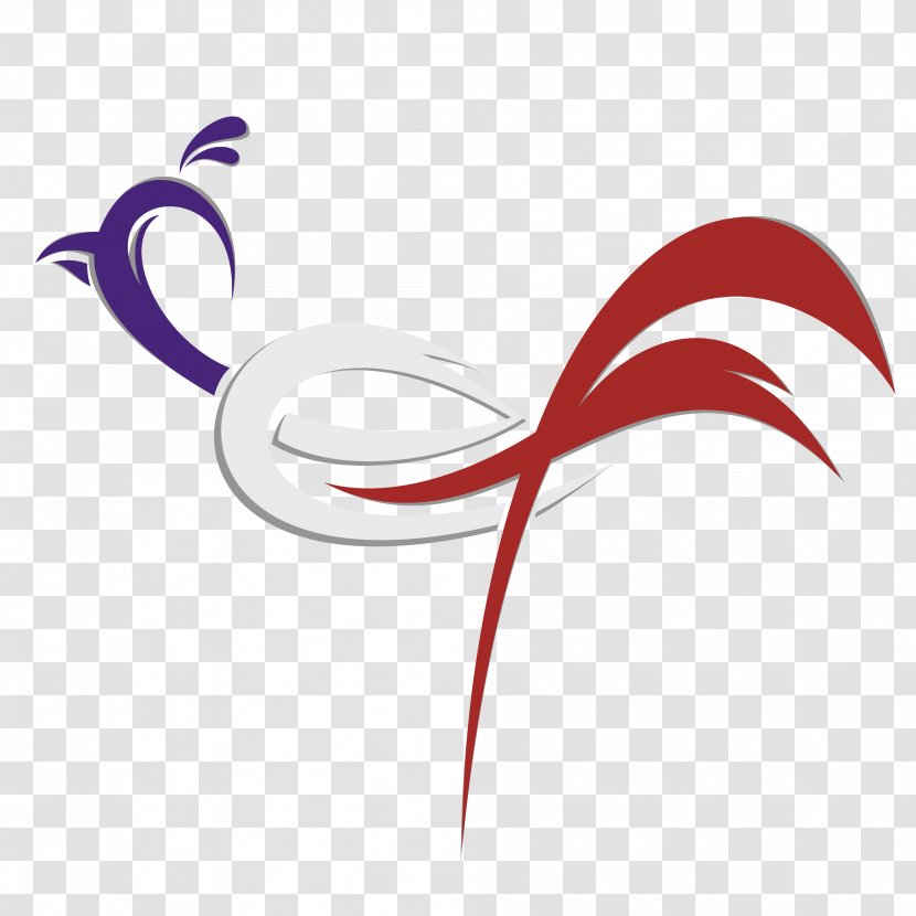 Logo Gallic Rooster Symbol Transparent PNG