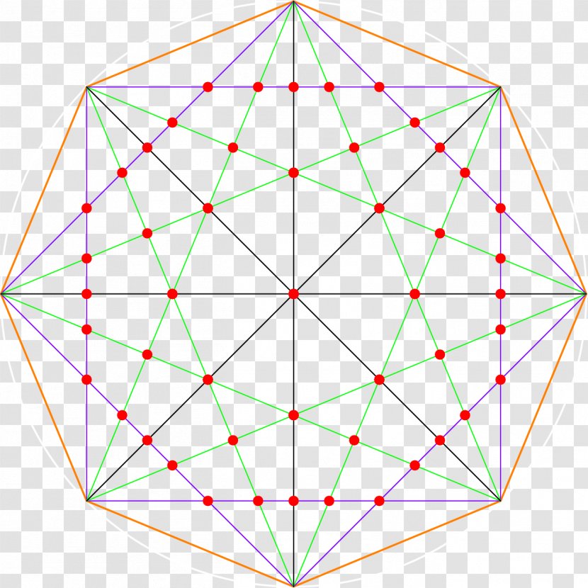 Triangle Octagon Diagonal Regular Polygon Dodecagon - Vertex - Hexagon Transparent PNG