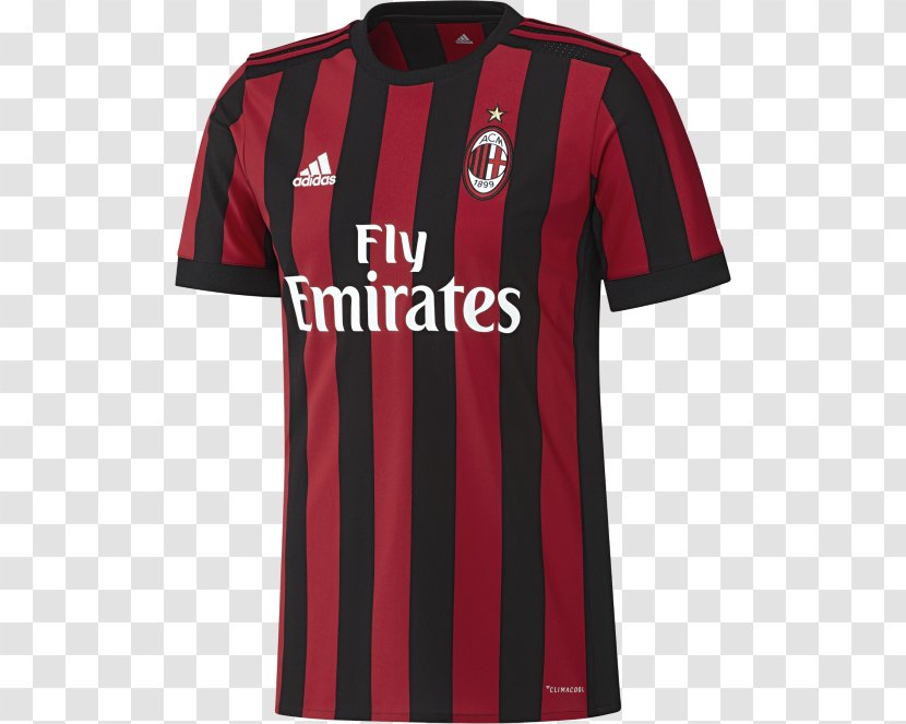 A.C. Milan T-shirt Jersey Uniform - Kit - Ac Transparent PNG