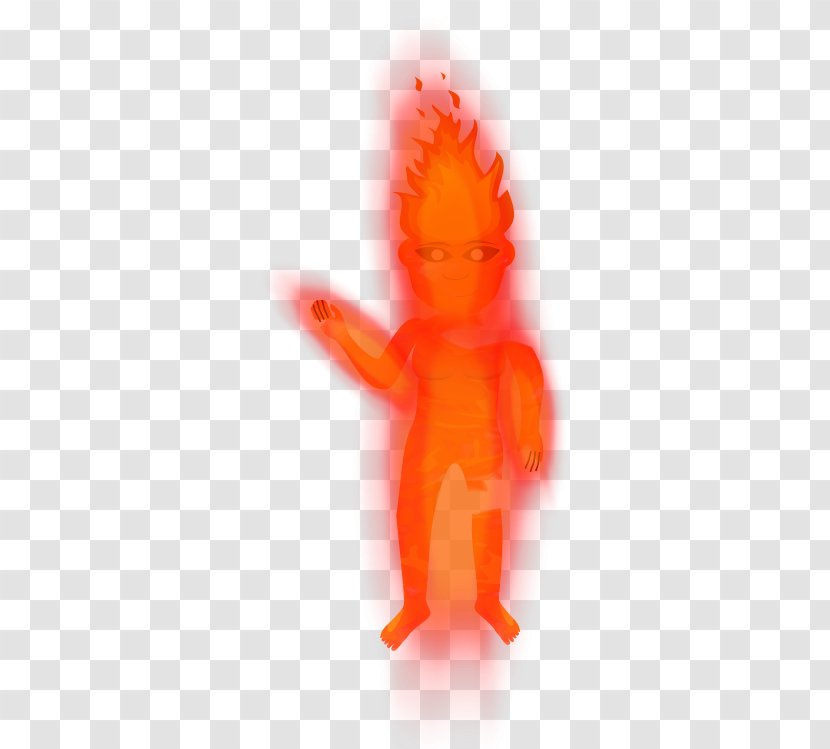 Elemental Fire Earth Clip Art - Orange Transparent PNG