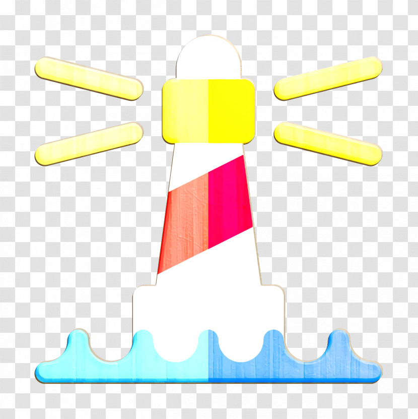Landscapes Icon Ocean Icon Lighthouse Icon Transparent PNG
