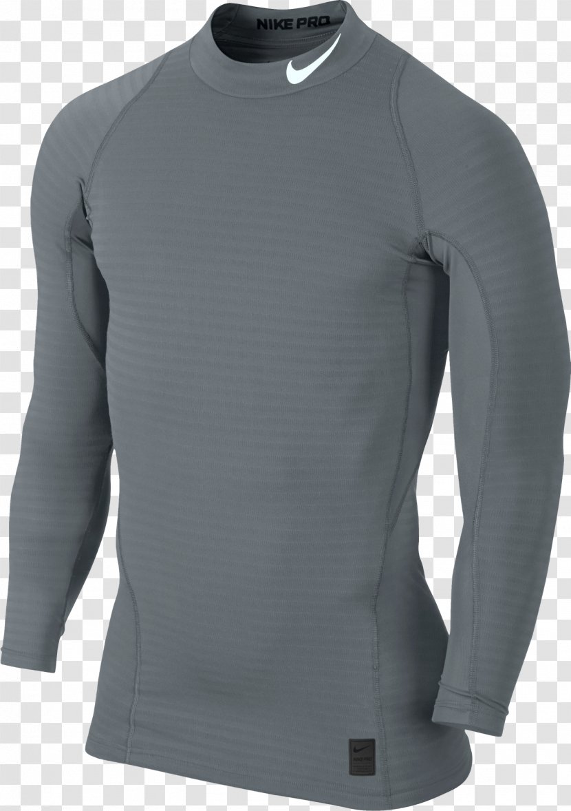 Long-sleeved T-shirt Jacket Nike - Zipper Transparent PNG