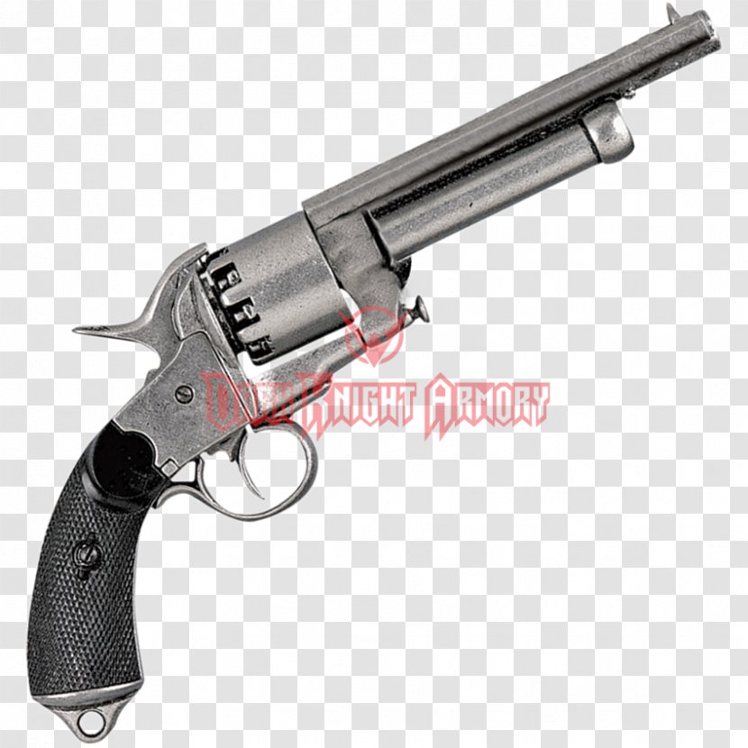 LeMat Revolver Confederate States Of America Firearm American Civil War - Watercolor - Revolvers Transparent PNG