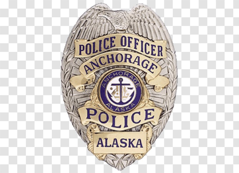 Anchorage Police Department Officer Alaska Of Law - Civil Division SuspectBadge Transparent PNG