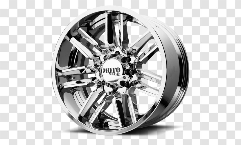 Metal Car Custom Wheel Chrome Plating - Automotive Design Transparent PNG