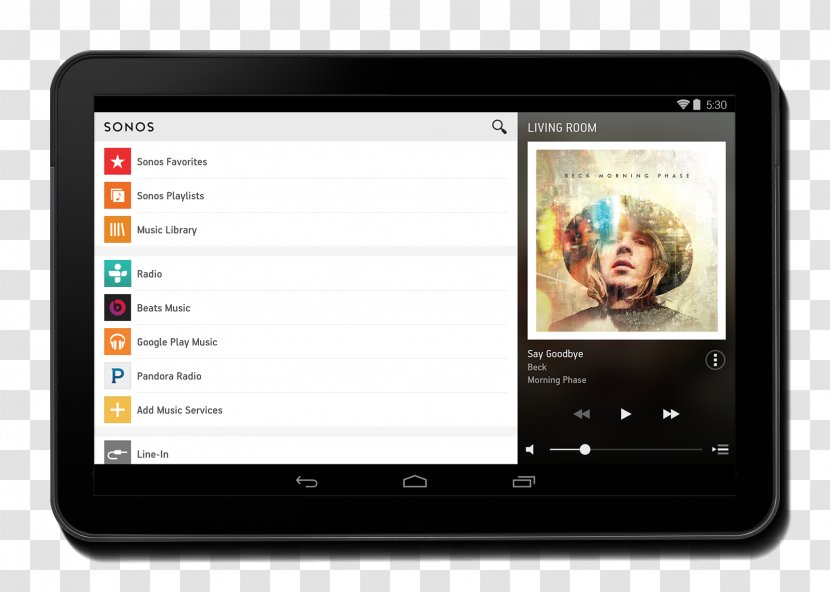 Play:1 Sonos Loudspeaker Multiroom Soundbar - Red Android Transparent PNG