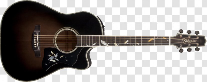 Acoustic Guitar Dreadnought Cutaway Acoustic-electric Takamine Guitars - String Instrument - Western Musical Instruments Transparent PNG