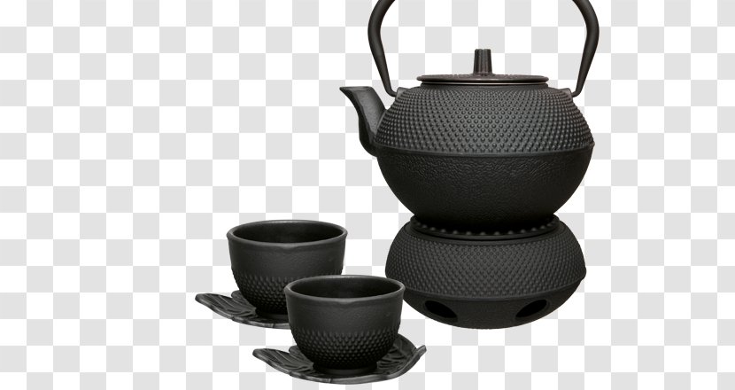Teapot Cast Iron Cookware Coffee - Kettle - Cat Transparent PNG
