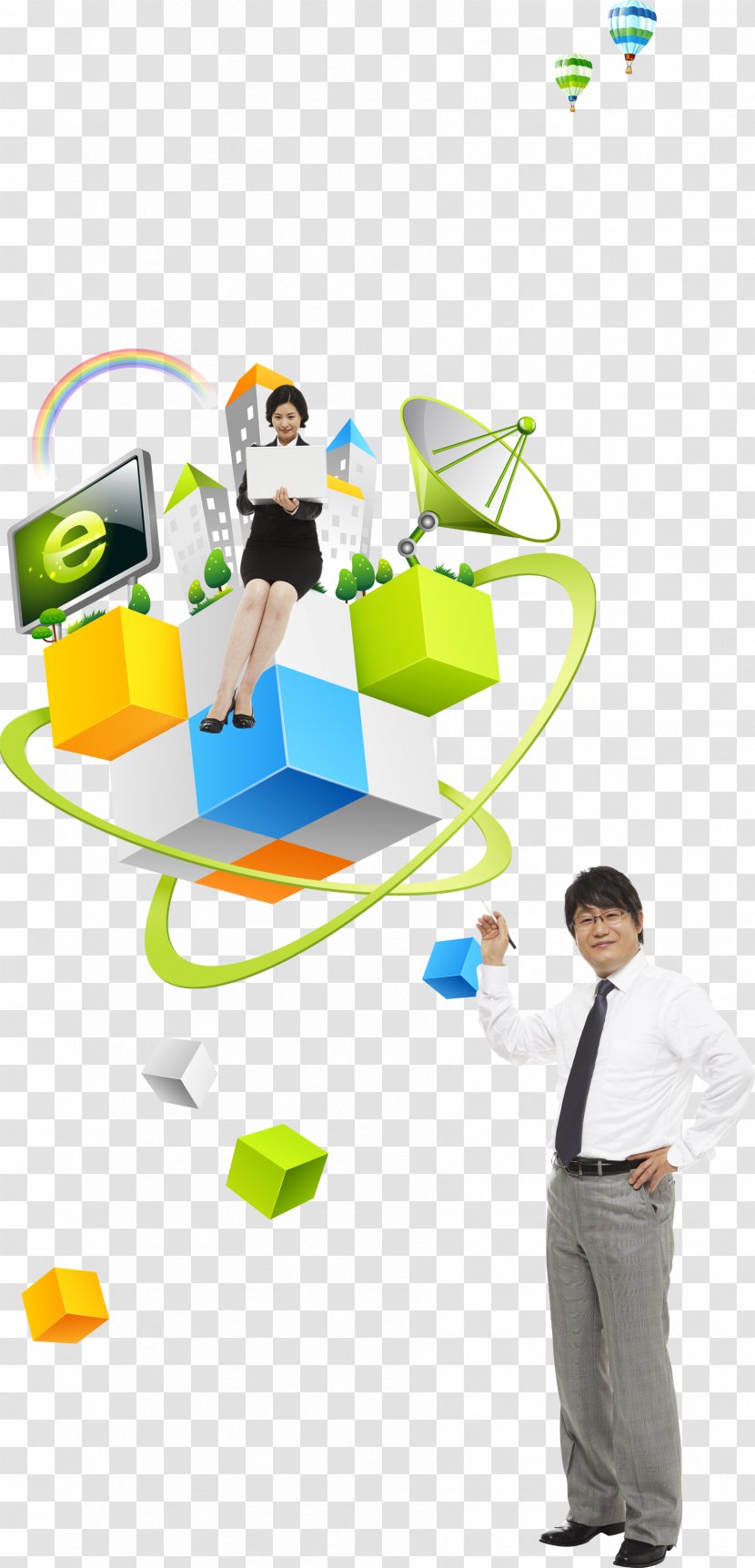 Download Commerce - Organization - Business People Fish In Network Times Transparent PNG