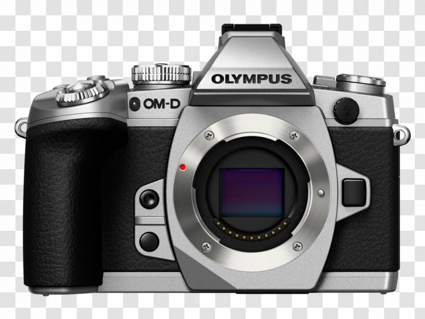 Olympus OM-D E-M5 Mirrorless Interchangeable-lens Camera Micro Four Thirds System E-M1 4/3 Digital 16MP With 3-inch LCD - Lens Transparent PNG