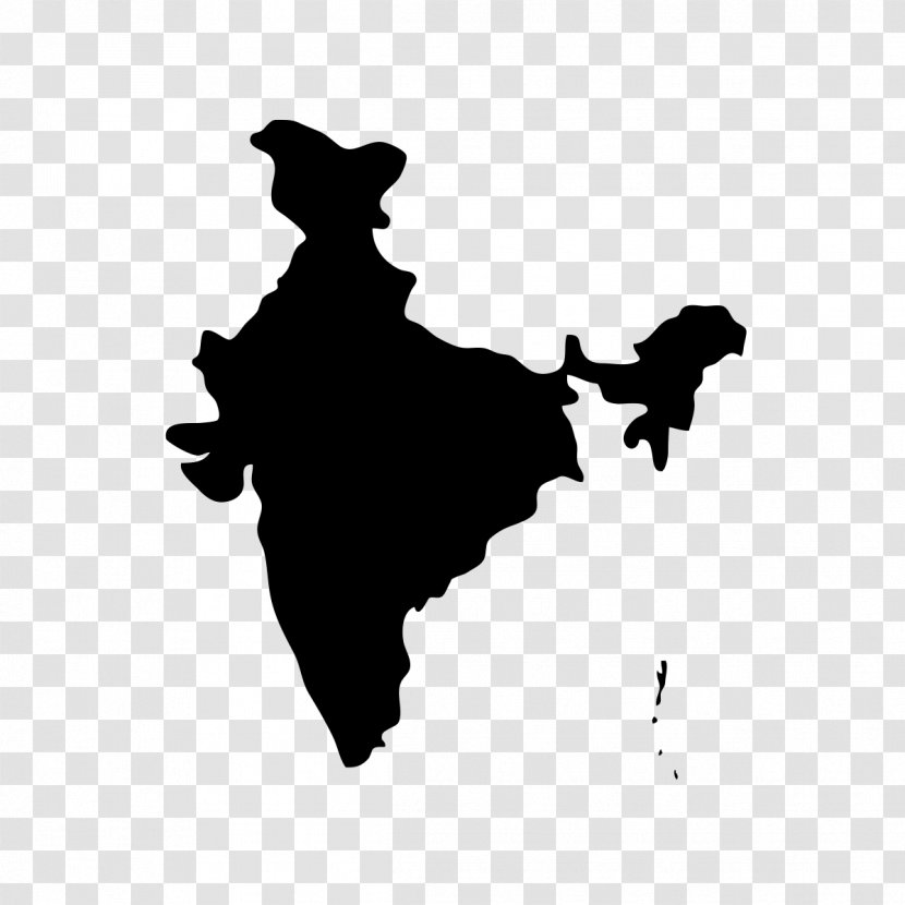 India Vector Map Royalty-free - Of Transparent PNG