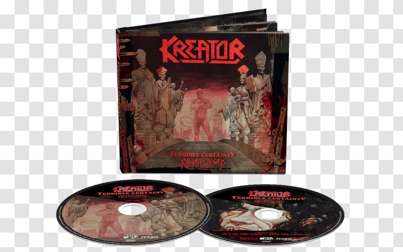 Kreator Terrible Certainty Thrash Metal Phonograph Record LP - Flower Transparent PNG