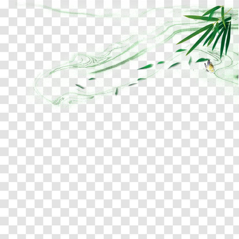 Leaf Willow Wind Computer File - By The Transparent PNG