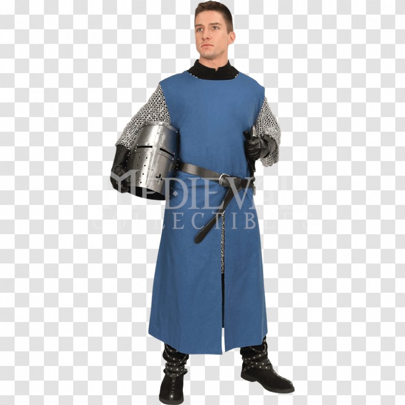 Knight Crusades Middle Ages Surcoat Robe - Armour Transparent PNG