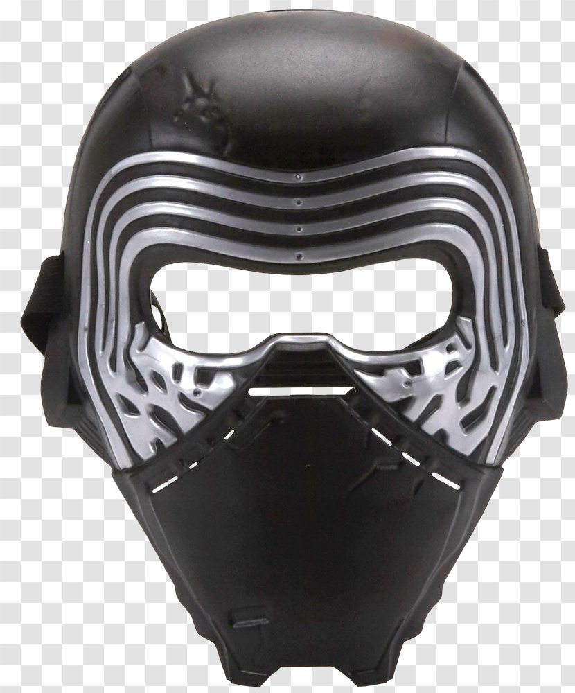 Kylo Ren Rey Star Wars Mask Lightsaber - Helmet Transparent PNG