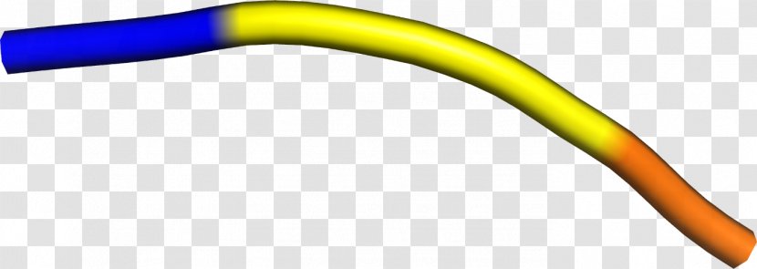 Line Angle Font - Yellow Transparent PNG