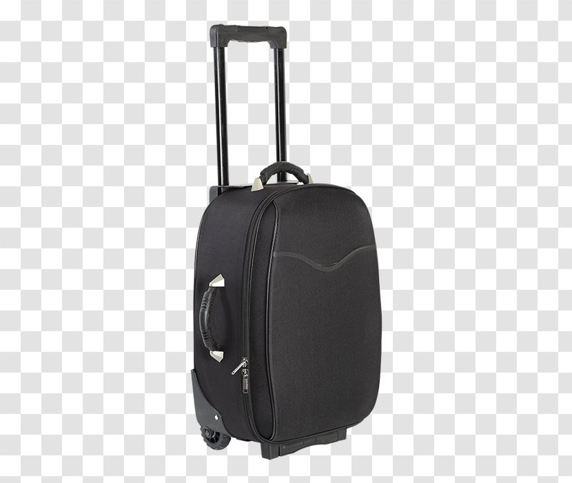 Baggage Backpack Trolley Suitcase - Black Transparent PNG