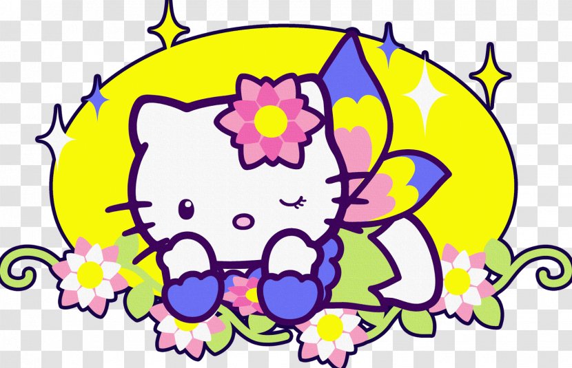 Hello Kitty Sticker Coloring Book Decal Image - Watercolor - Sri Transparent PNG
