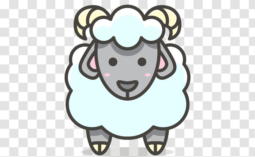 Sheep - Livestock - Emoji Transparent PNG