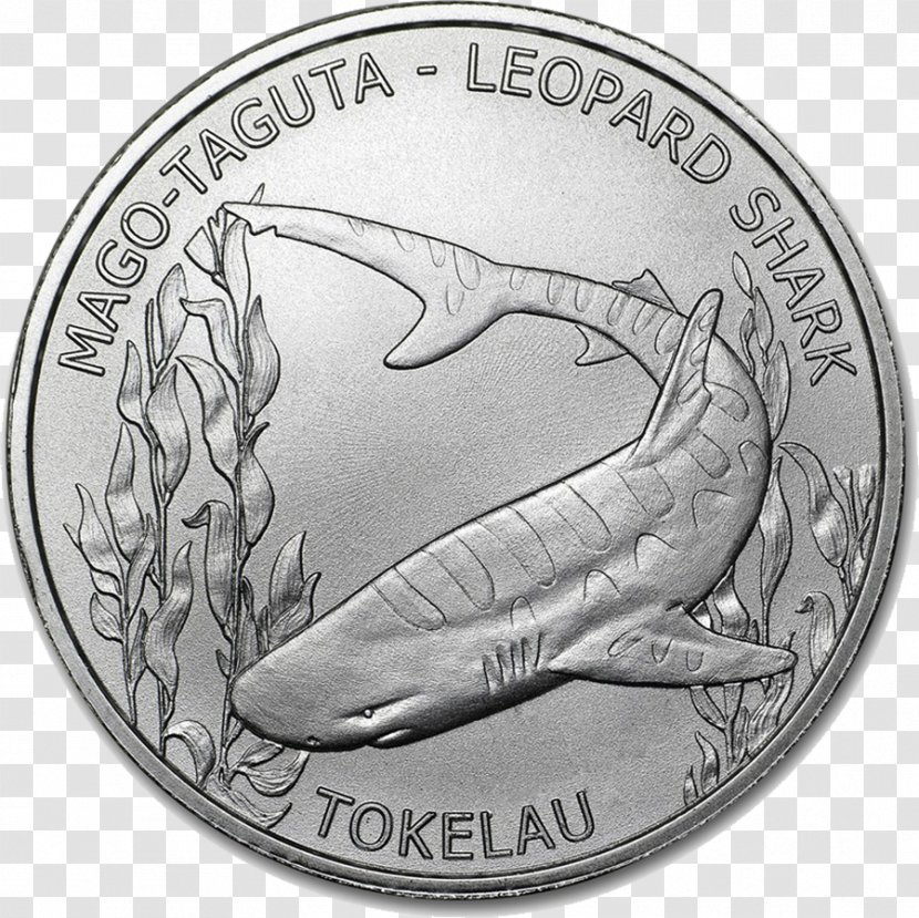 Tokelau Silver Coin Bullion - Fauna Transparent PNG