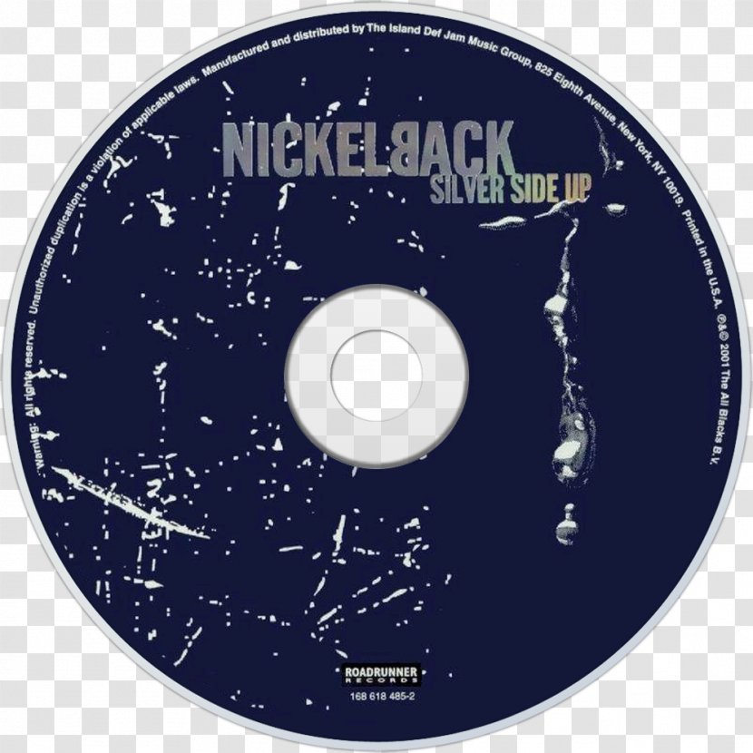 Compact Disc Nickelback Silver Side Up Never Again How You Remind Me Transparent PNG
