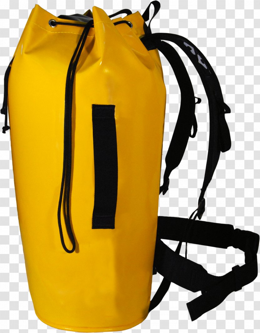 Bag Caving Speleology Canyoning Climbing - Yellow Kite Transparent PNG