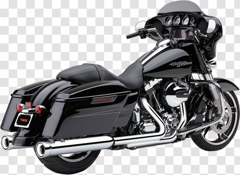 Exhaust System Harley-Davidson Touring Muffler Motorcycle - Automotive Exterior Transparent PNG