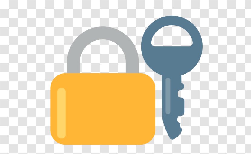 Padlock Emoji Key IPhone - Object Transparent PNG