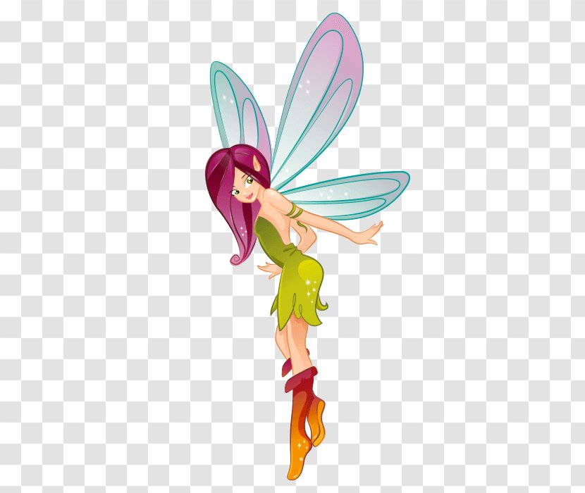 The Fairy With Turquoise Hair Pixie Elf Spirit - Toy Transparent PNG