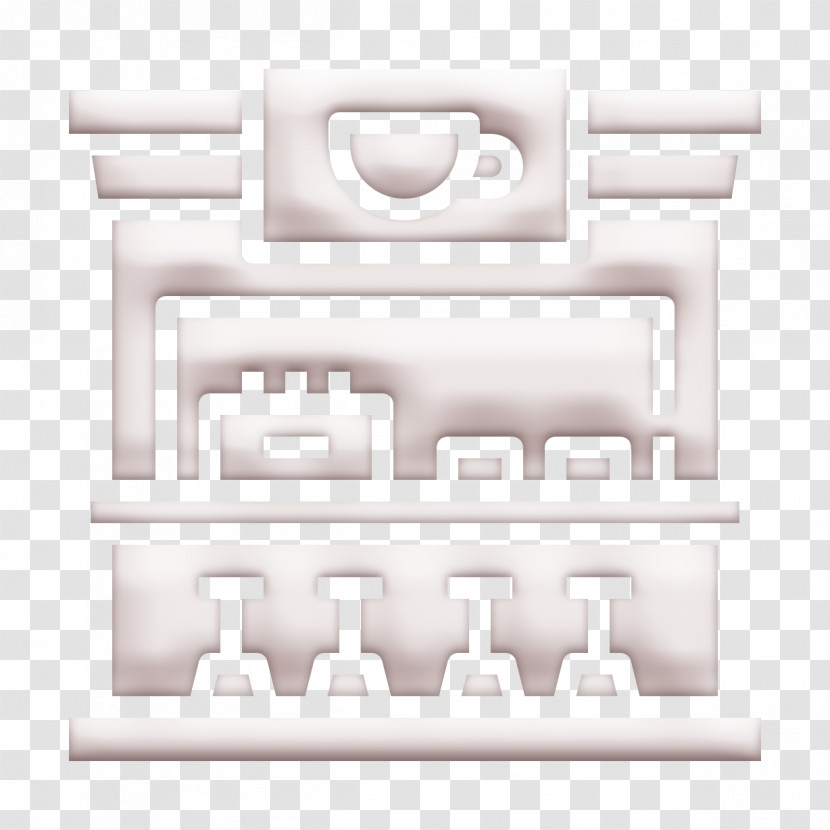 Coffee Shop Icon Counter Icon Coffee Shop Icon Transparent PNG