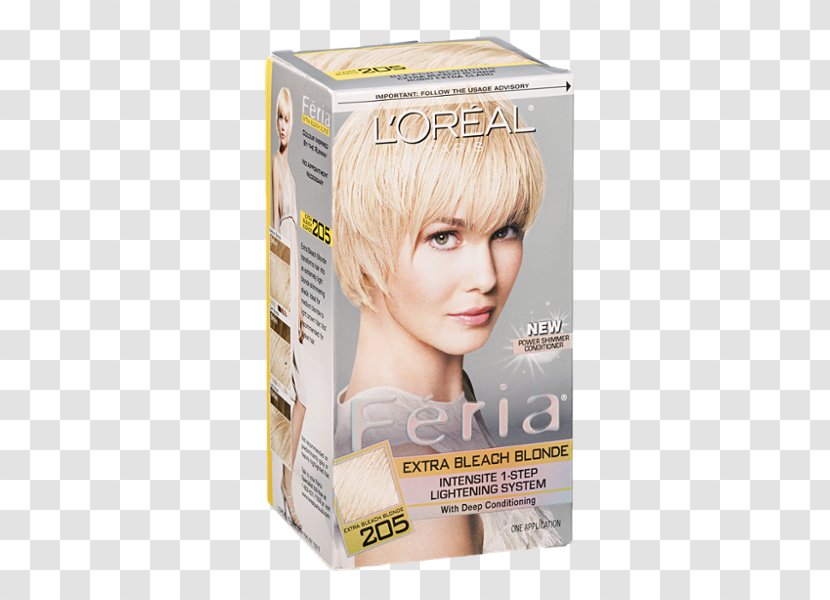 Blond Hair Coloring Bleach Human Color L'Oréal - Capelli Transparent PNG