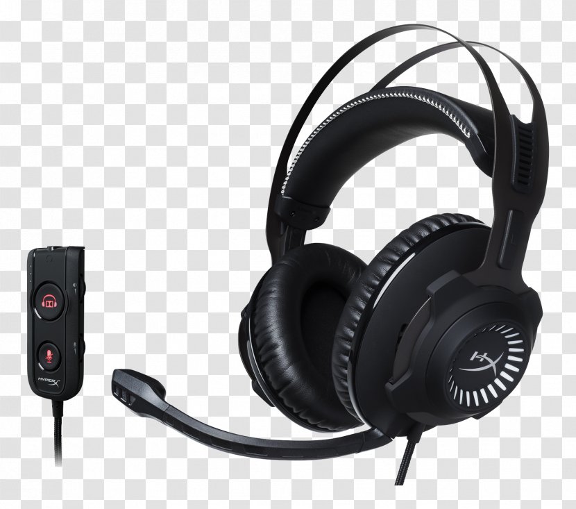 Kingston HyperX Cloud Revolver Headphones 7.1 Surround Sound Xbox One - Dolby Laboratories Transparent PNG