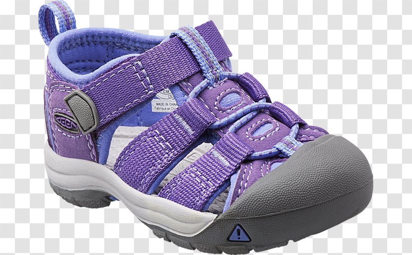 Sandal Keen Footwear T-shirt Shoe - Violet Transparent PNG