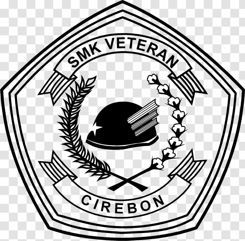 Logo Veteran SMK Cirebon Negeri 2 Kota Clip Art - Artwork - Alhamdullillah Background Transparent PNG