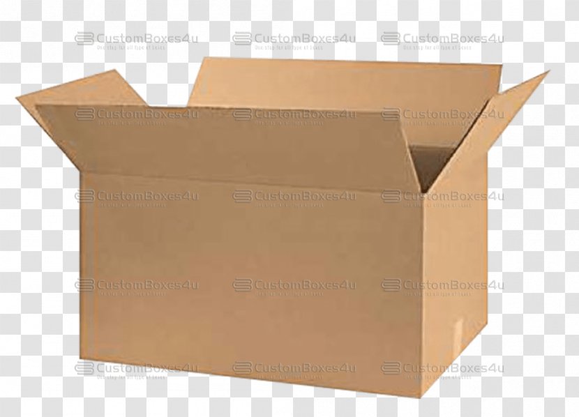 Cardboard Box Paper Packaging And Labeling Cargo - Corrugated Fiberboard Transparent PNG