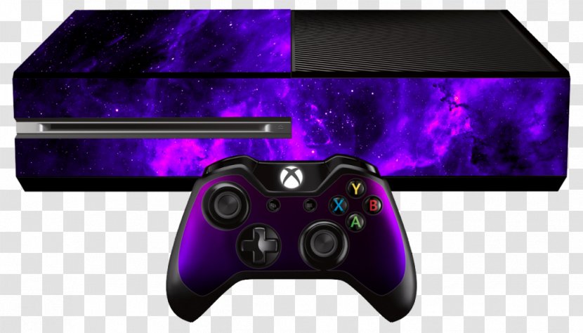 Xbox 360 Controller One Black - Science Fiction Quadrilateral Background Transparent PNG