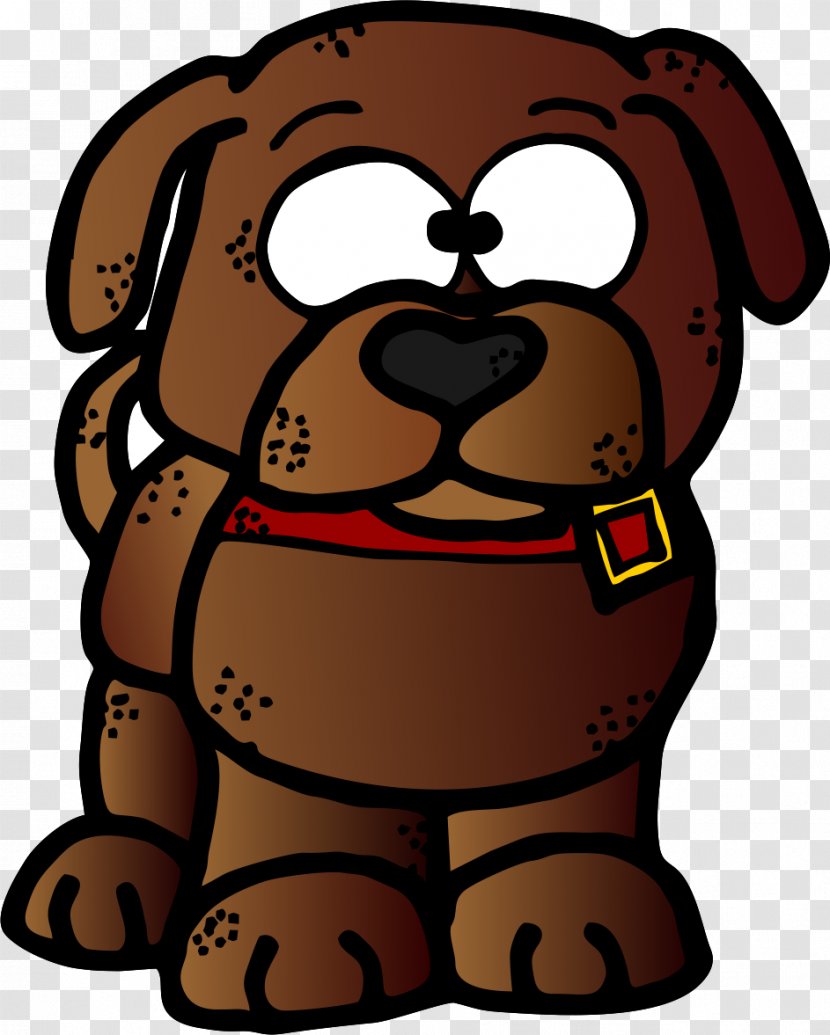 Clip Art Puppy Image Illustration - Carnivore - Prompt Pattern Transparent PNG